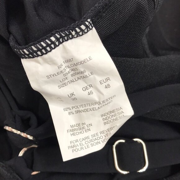 Swim Solutions Crochet Tummy-Control Swimdress - Picture 11 of 11